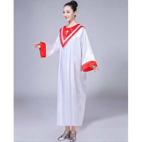 Christ Jesus choir sacred church performance dresses for women girls poetry robe sacred clothes christian costumes